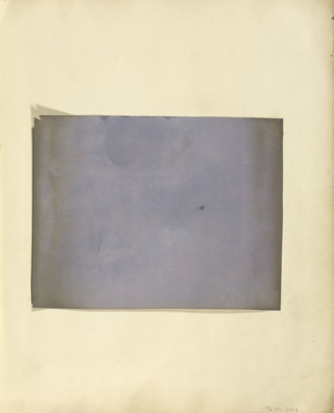 Possible Portrait of a Man; British, active India about 1843; India; 1843 - 1845; Salted paper print from a paper negative