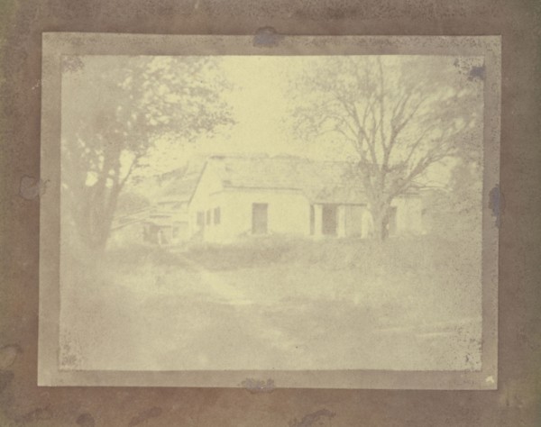View of a House, India; British, active India about 1843; India; 1843 - 1845; Salted paper print from a paper negative; 8.1 x 10