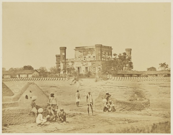 Mess House; Felice Beato, 1832 - 1909, India; 1858; Albumen silver print