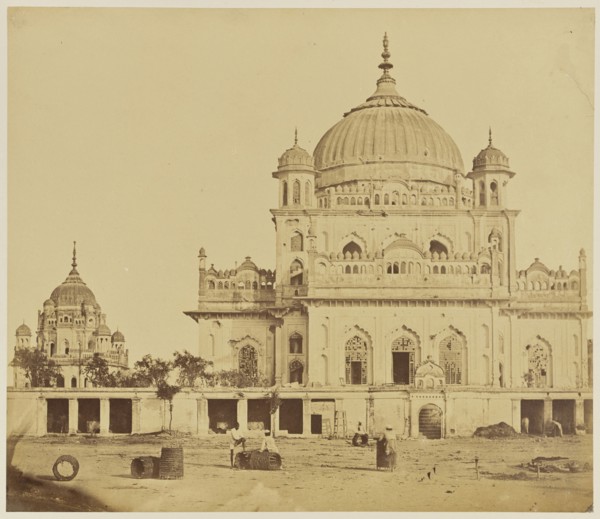 Small Mosque; Felice Beato, 1832 - 1909, India; 1858; Albumen silver print