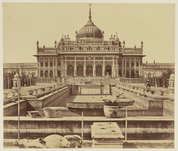 The Hosainabad Emambara and Tomb of Mahomed Ali Khan, Lucknow; Felice Beato, 1832 - 1909, India; 1858