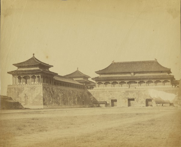 The Emperor's Winter Palace, Peking; Felice Beato, 1832 - 1909, China; 1860; Albumen silver print