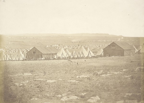 Encampment of the 7th Regt; James Robertson, English, 1813 - 1888, Attributed to Felice Beato, 1832 - 1909