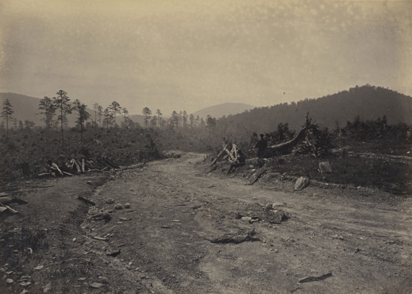 Buzzard Roost, Georgia; George N. Barnard, American, 1819 - 1902, New York, United States; negative about 1865; print 1866