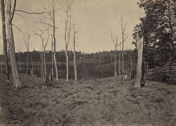 Battle Ground of Resacca, Georgia, No. 1; George N. Barnard, American, 1819 - 1902, New York, United States; negative