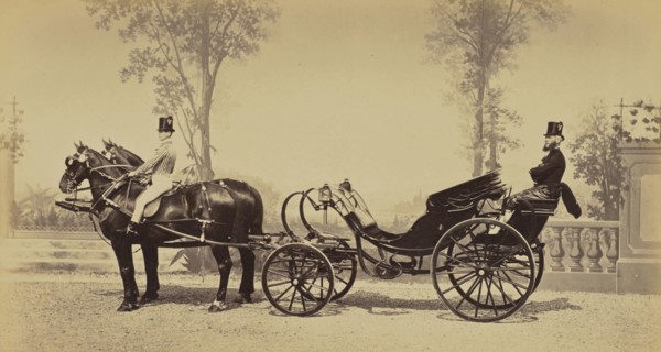 Demi-daumont de la Princesse de Metternich; Louis-Jean Delton, French, 1807 - 1891, Paris, France; 1865; Albumen silver print