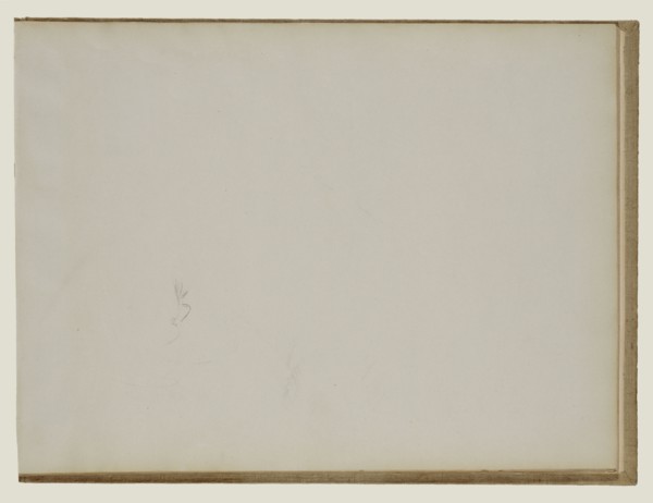 Sketch of Man's Head; Edgar Degas, French, 1834 - 1917, about 1877; Graphite