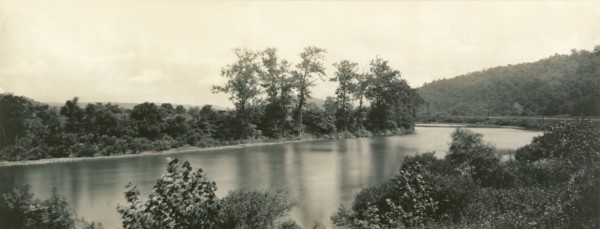 On the Conemaugh near New Florence, Pennsylvania; William H. Rau, American, 1855 - 1920, New Florence, Pennsylvania, United