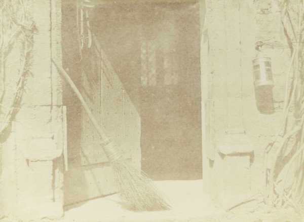 The Open Door; William Henry Fox Talbot, English, 1800 - 1877, Reading, England; April 1, 1844; Salted paper print; 14.2 × 19.1