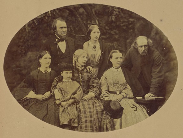 Group Portrait; Scotland; about 1867; Albumen silver print