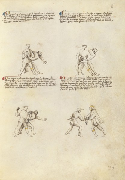 Combat with Dagger; Unknown, Fiore Furlan dei Liberi da Premariacco, Italian, about 1340,1350 - before 1450, Venice, Italy