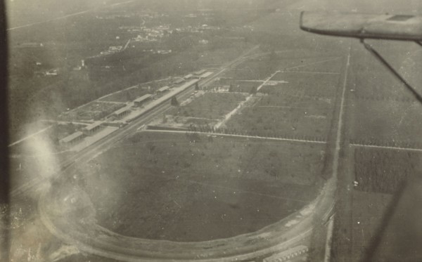 View of oval field; Fédèle Azari, Italian, 1895 - 1930, Italy; 1914 - 1929; Gelatin silver print; 8.3 x 9 cm, 3 1,4 x 3 9,16 in