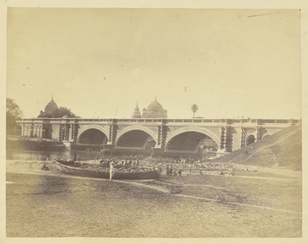 Bruce's Bridge, Lucknow; Lucknow, India; 1866 - 1887; Albumen silver print