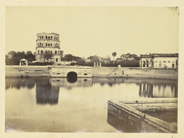 Satkhanda Tower, Lucknow; Lucknow, India; about 1863 - 1887; Albumen silver print