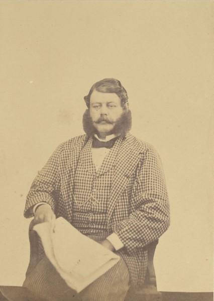 Lieutenant-Colonel Bruce, R.H.A; India; 1858 - 1869; Albumen silver print