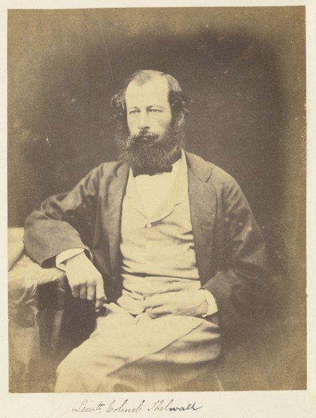 Lieutenant-Colonel Thelwall; Attributed to Felice Beato, 1832 - 1909, India; 1858 - 1859; Albumen silver
