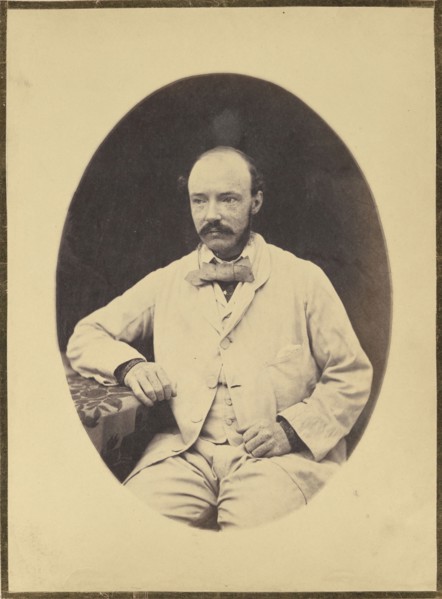 R. Simson, Esquire; Attributed to Felice Beato, 1832 - 1909, India; 1858 - 1859; Albumen silver print