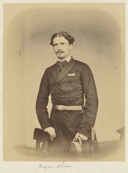 Major Alison; Felice Beato, 1832 - 1909, India; 1858 - 1859; Albumen silver print