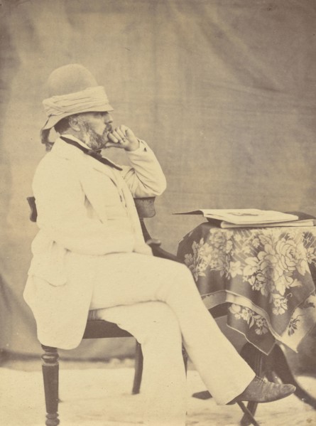 Dr. Brown, C.B; India; 1858 - 1869; Albumen silver print