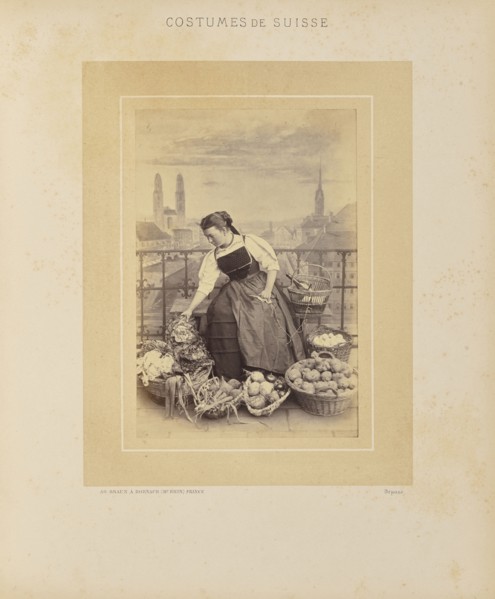 Canton de Zurich; Adolphe Braun, French, 1812 - 1877, Dornach, Haut-Rhin, Alsace, France, Europe; about 1869; Albumen silver