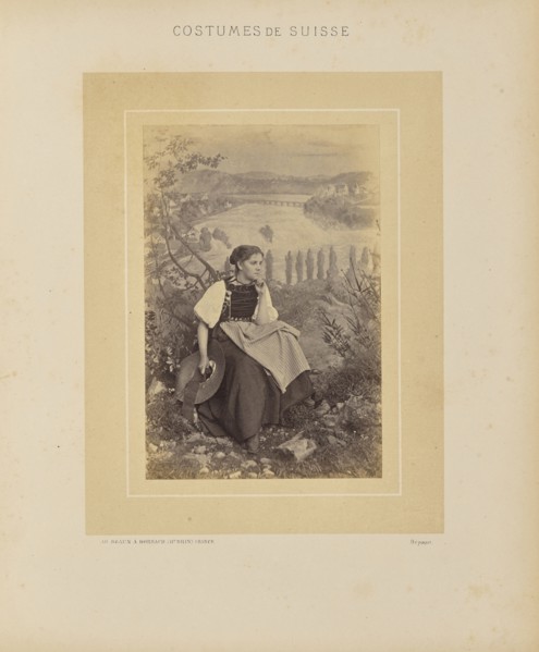 Canton de Schaffhouse; Adolphe Braun, French, 1812 - 1877, Dornach, Haut-Rhin, Alsace, France, Europe; about 1869; Albumen