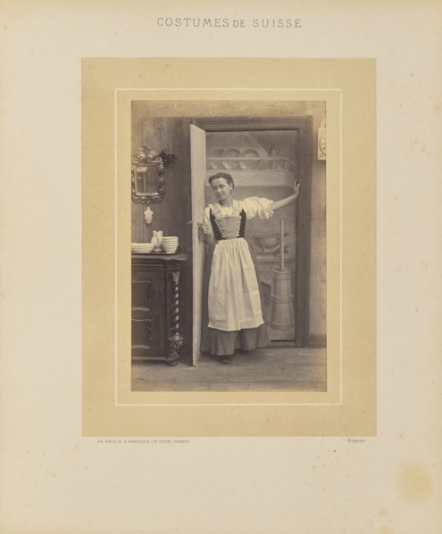 Canton d'Appenzell; Adolphe Braun, French, 1812 - 1877, Dornach, Haut-Rhin, Alsace, France; about 1869; Albumen silver print