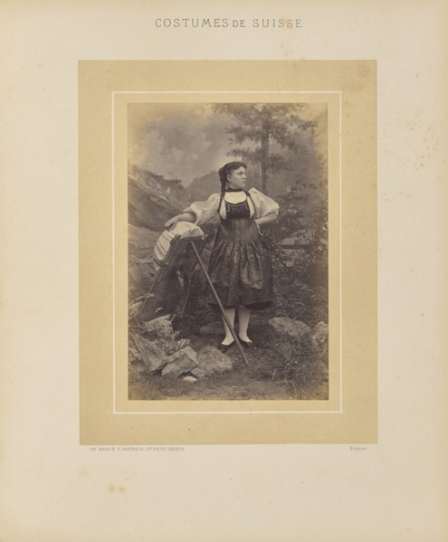 Canton de Berne, Guggisberg; Adolphe Braun, French, 1812 - 1877, Dornach, Haut-Rhin, Alsace, France, Europe; about 1869