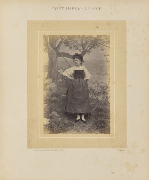 Canton de Zoug; Adolphe Braun, French, 1812 - 1877, Dornach, Haut-Rhin, Alsace, France, Europe; about 1869; Albumen silver