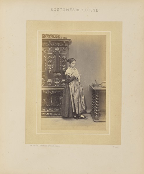 Canton de Neuchâtel; Adolphe Braun, French, 1812 - 1877, Dornach, Haut-Rhin, Alsace, France, Europe; about 1869; Albumen silver