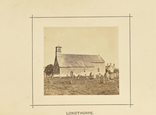Longthorpe; William Ball, British, active 1860s - 1870s, London, England; 1868; Albumen silver print