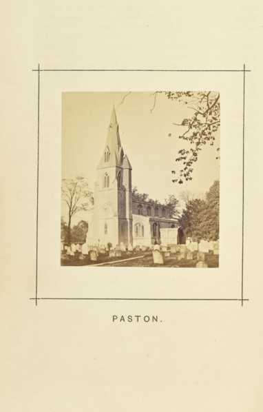 Paston; William Ball, British, active 1860s - 1870s, London, England; 1868; Albumen silver print