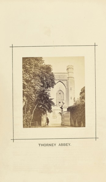 Thorney Abbey; William Ball, British, active 1860s - 1870s, London, England; 1868; Albumen silver print