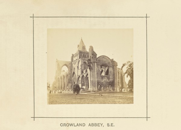 Crowland Abbey; William Ball, British, active 1860s - 1870s, London, England; 1868; Albumen silver print