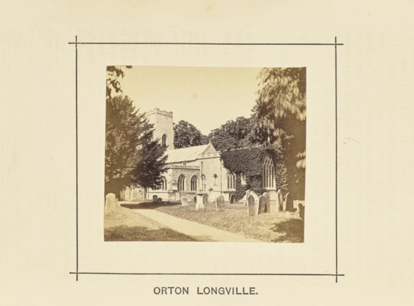 Orton Longueville; William Ball, British, active 1860s - 1870s, Orton Longueville, Cambridgeshire, England; 1868; Albumen