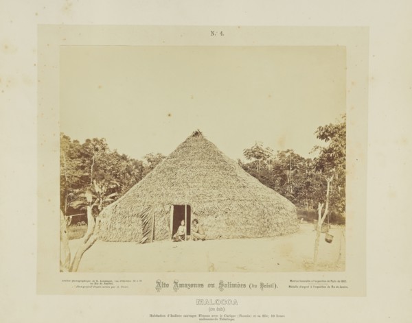 Malocca; Albert Frisch, German, 1840 - 1918, Tabatinga, Brazil; about 1867; Albumen silver print