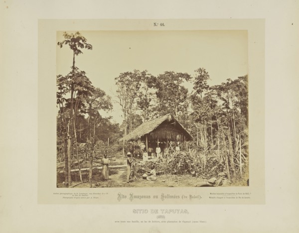Sitio de Tapuyas; Albert Frisch, German, 1840 - 1918, Brazil; about 1867; Albumen silver print