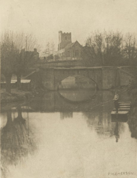 Broxbourne Church; Peter Henry Emerson, British, born Cuba, 1856 - 1936, London, England; 1888; Photogravure; 16 x 12.4 cm