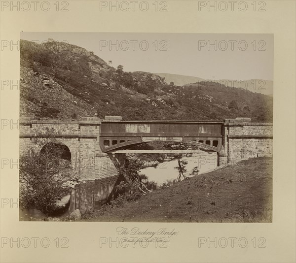 The Duchray Bridge; Thomas Annan, Scottish,1829 - 1887, Glasgow, Scotland; 1877; Albumen silver print