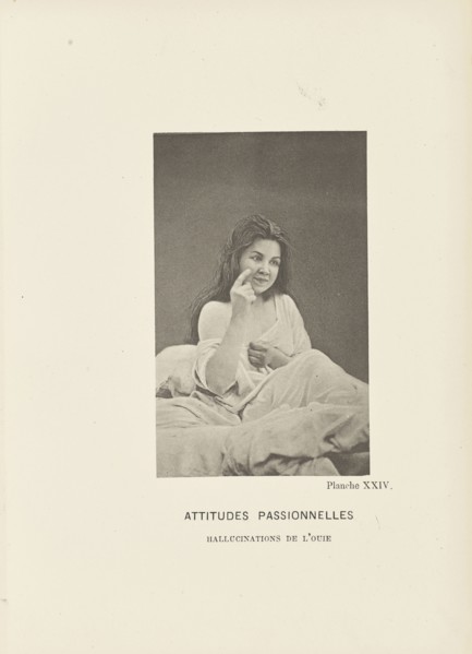 Attitudes Passionnelles Hallucinations de l'Ouie; Paul-Marie-Léon Regnard, French, 1850 - 1927, Paris, France; 1878