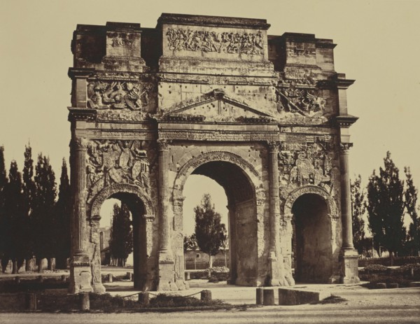 Orange. Arc Antique; Édouard Baldus, French, born Germany, 1813 - 1889, France; about 1861; Albumen silver print