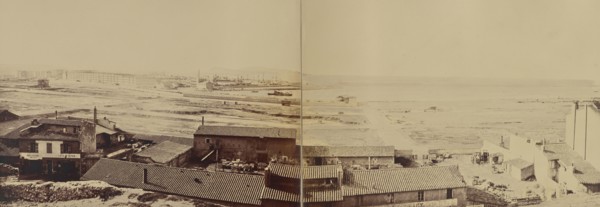 Marseille; Édouard Baldus, French, born Germany, 1813 - 1889, France; about 1861; Albumen silver print