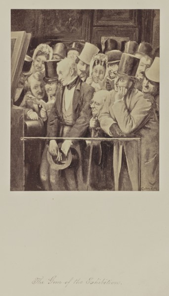 The Gem of the Exhibition; about 1865; Albumen silver print