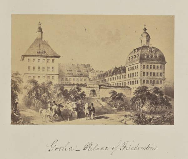 Gotha, Palace of Friedenstein; about 1865; Albumen silver print