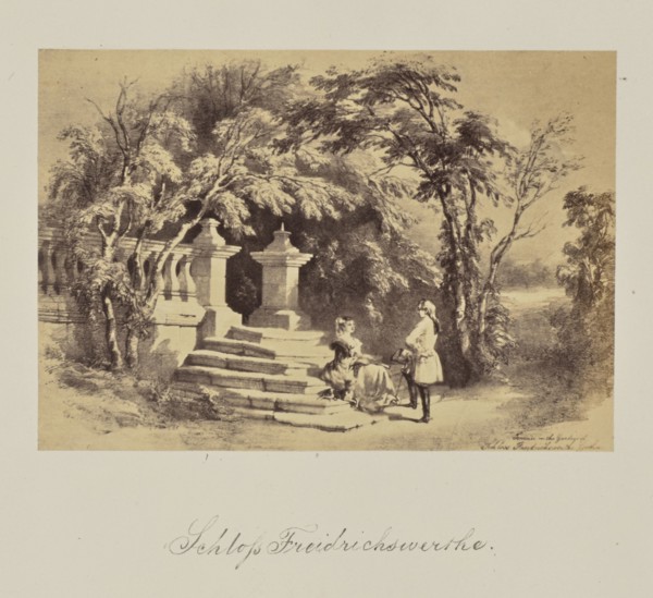 Schloss Freidrichswerthe; about 1865; Albumen silver print