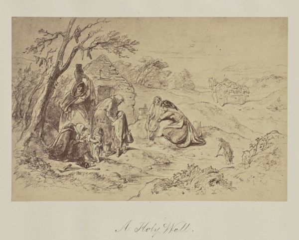 A Holy Well; about 1865; Albumen silver print