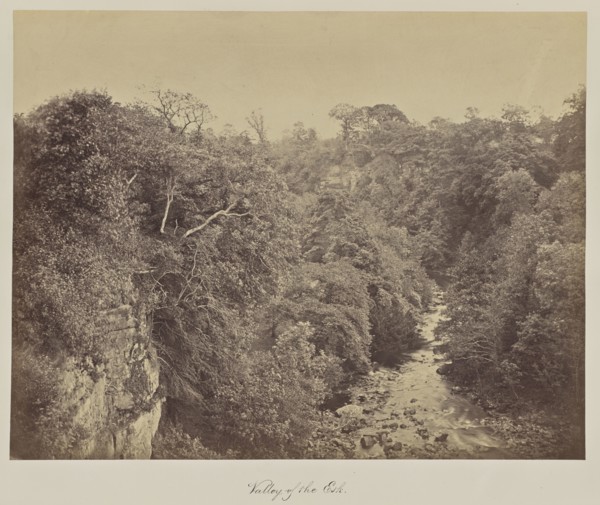 Valley of the Esk; Esk, North York, Great Britain; about 1865; Albumen silver print