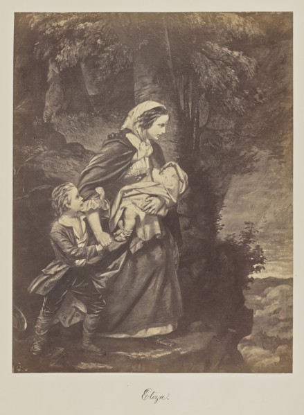 Eliza; about 1865; Albumen silver print