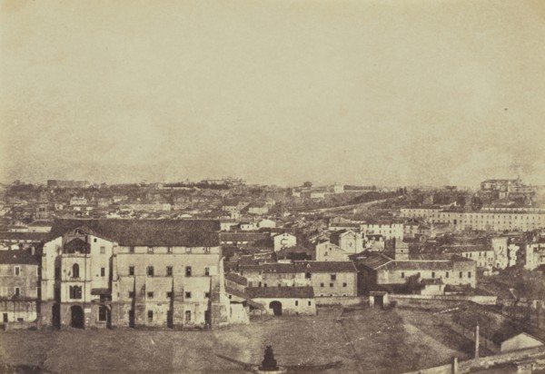 Rome from St Pietro in Montorio; Mrs. Jane St. John, British, 1803 - 1882, Rome, Italy; 1856 - 1859; Albumen silver print