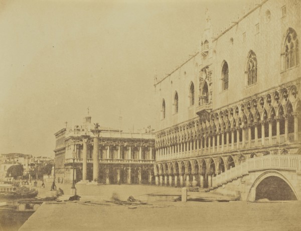 Doges Palace & entrance to St Marks Place, Venice; Mrs. Jane St. John, British, 1803 - 1882, Venice, Italy; 1856 - 1859