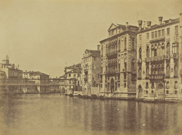 Grand Canal, Venice; Mrs. Jane St. John, British, 1803 - 1882, Venice, Italy; 1856 - 1859; Albumen silver print from a paper
